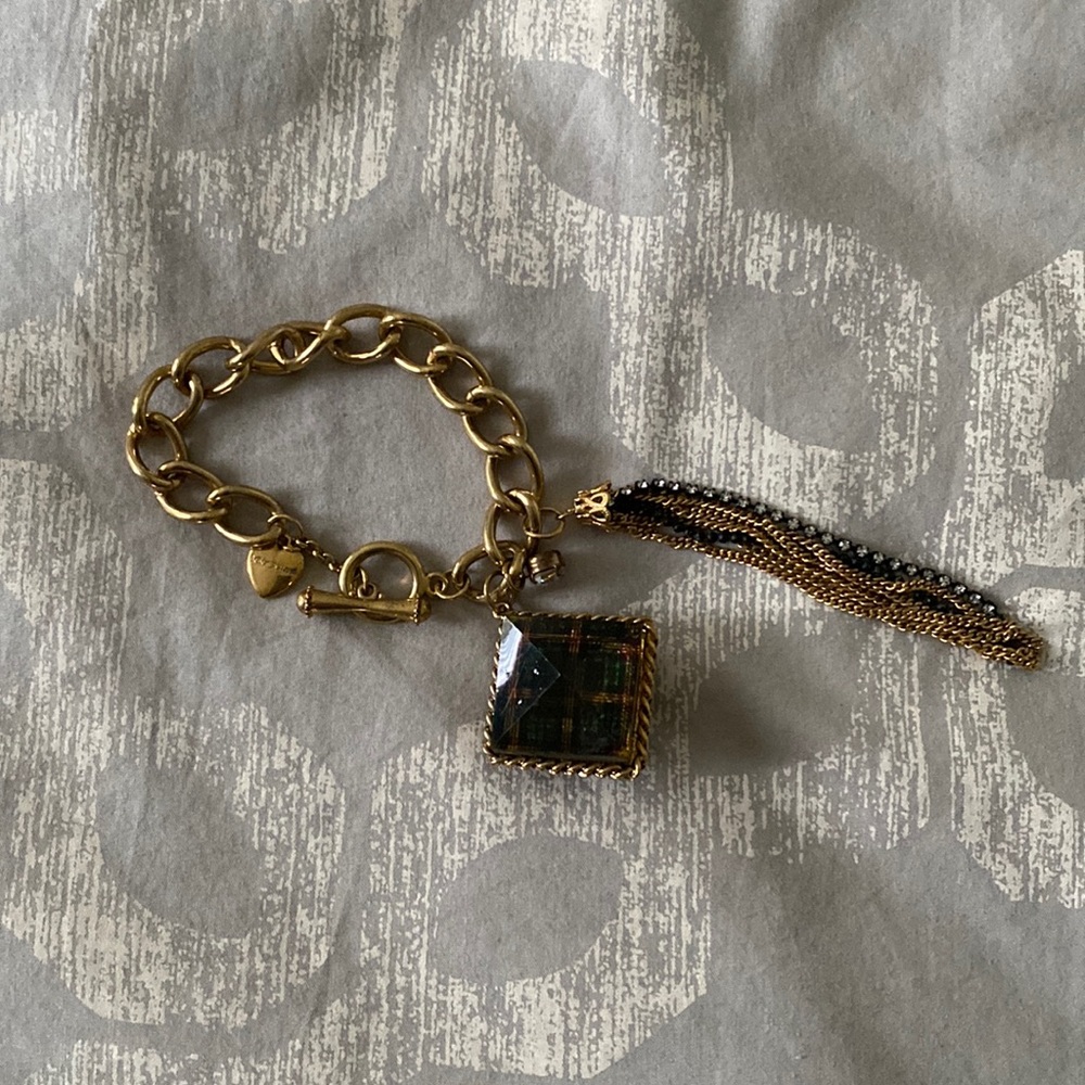 Y2K Betsey Johnson Charm Bracelet